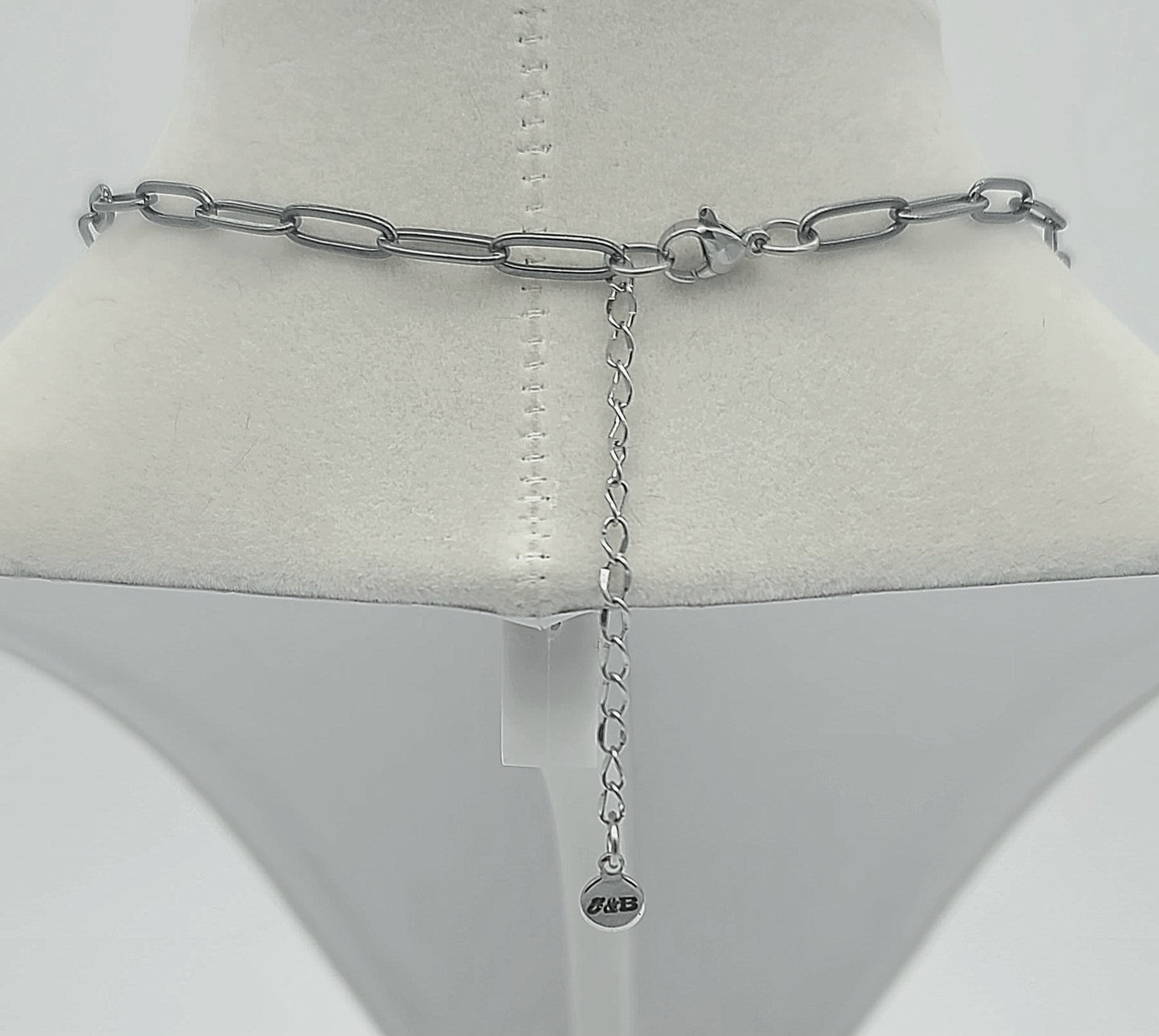 Skull, Spikes, & Hex Nuts Necklace