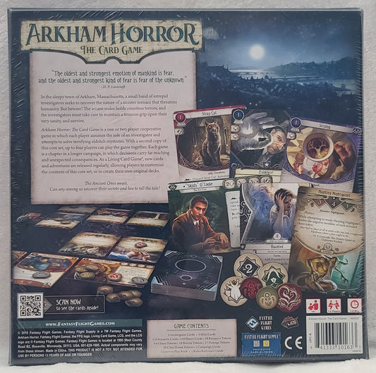 Arkham Horror The Card Game, Base Game by Fantasy Flight Games 2016 New!!!