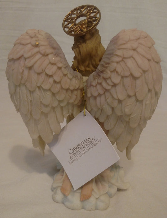 House of Lloyd Christmas Around the World Embracing Faith Angel Serena Figurine