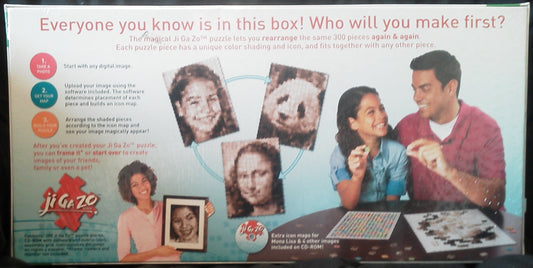Hasbro Ji Ga Zo Personalized Photo Puzzle New in Box