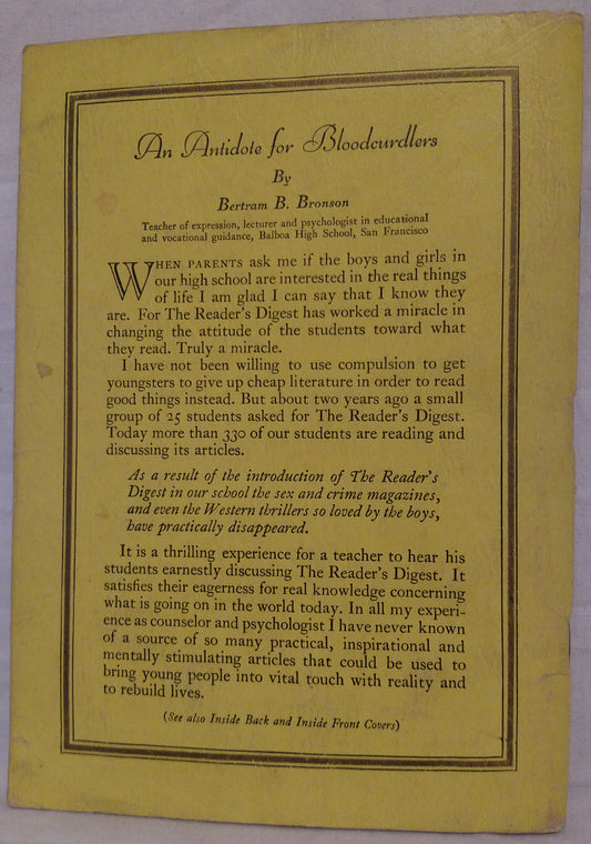 March 1938 Reader's Digest