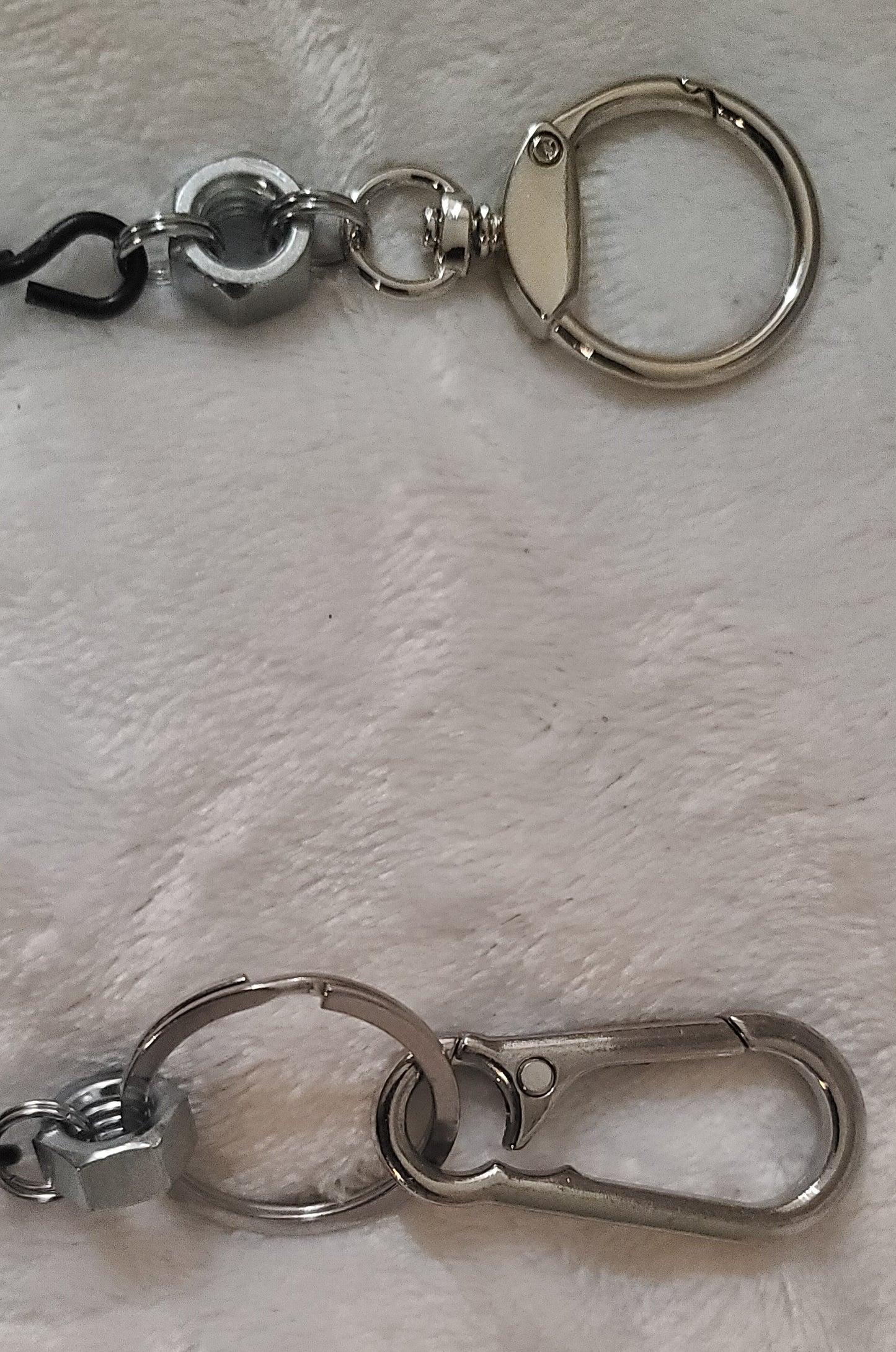 Unique Hex Nut & Washer Wallet Chain!!!