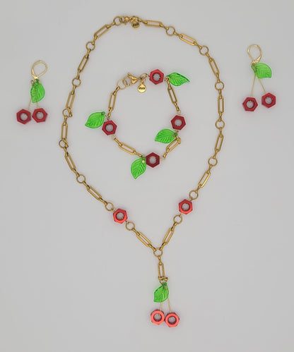 Cherry Pop Hex Nut Trio