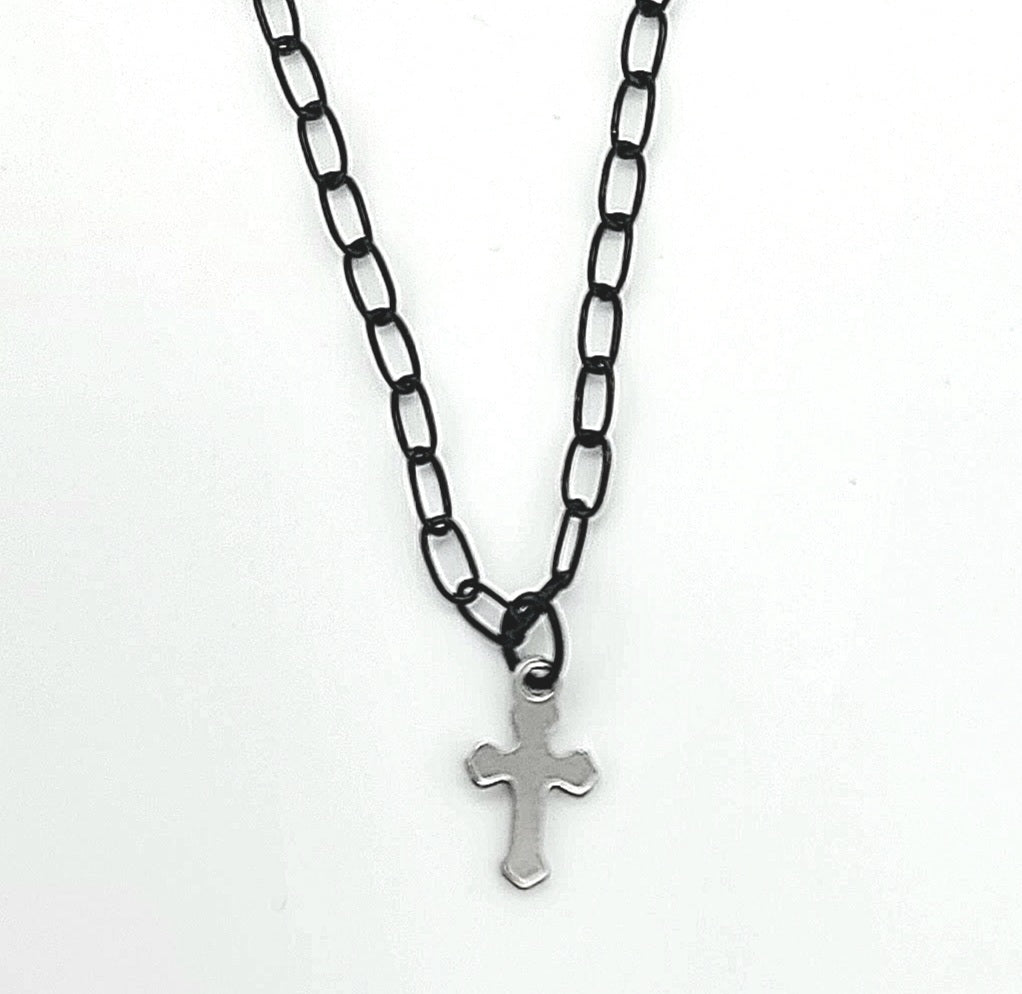Small Cross, Bold Faith Necklace