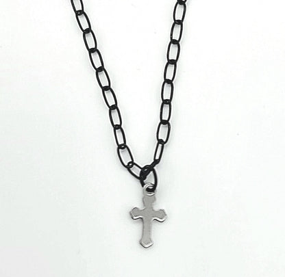 Small Cross, Bold Faith Necklace