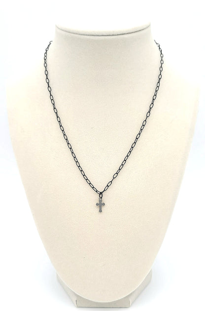 Small Cross, Bold Faith Necklace