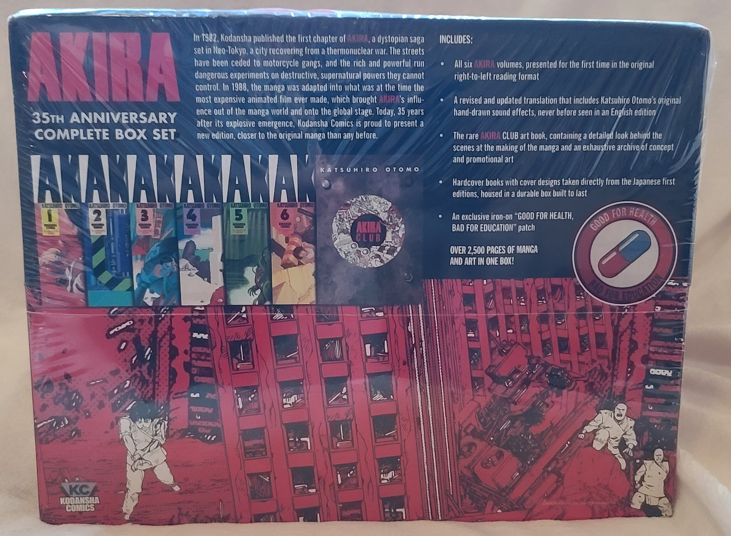 Akira 35th Anniversary Edition 1982-2017 Hardcover Manga Set NEW!!!