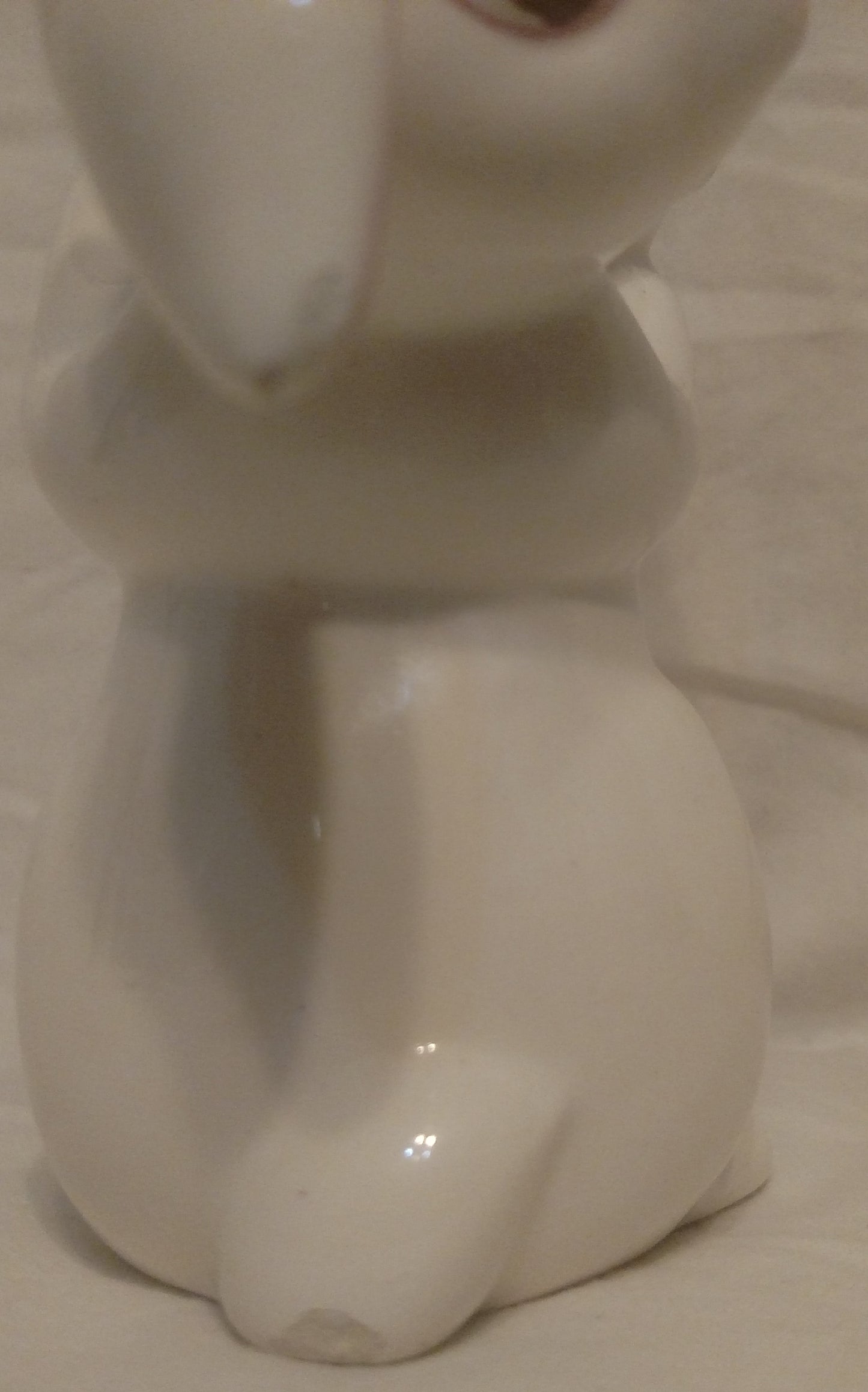 Vintage Avon Ceramic Bunny Rabbit Candle Holder, Easter Spring Décor