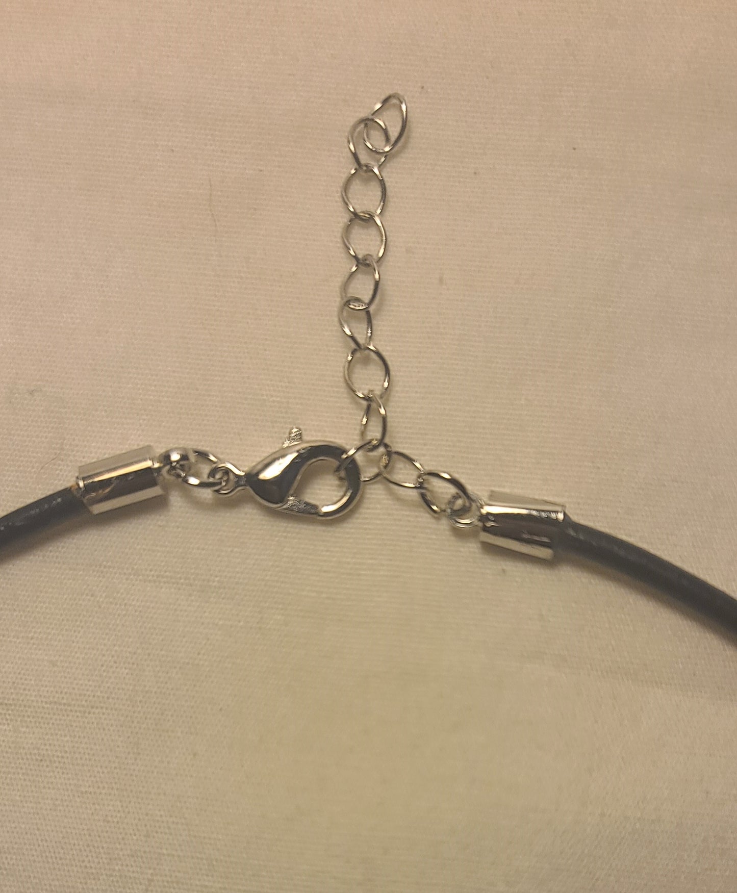 Large Pewter Trefoil Cross Necklace