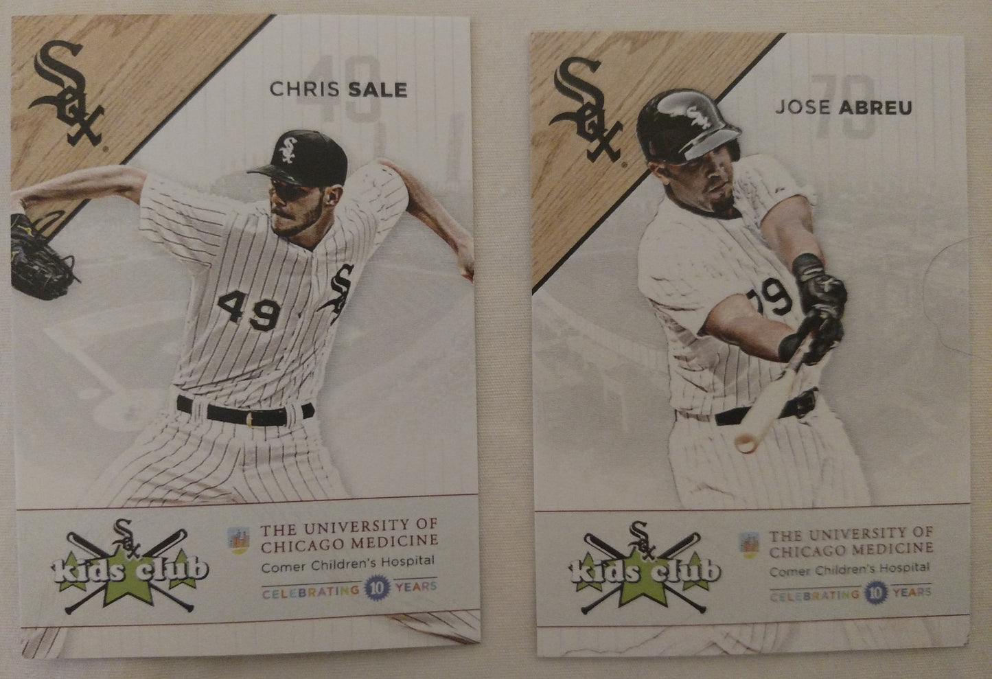 2015 Chicago White Sox Kids Club Cards Set, New in Original Sealed Wrap!!!