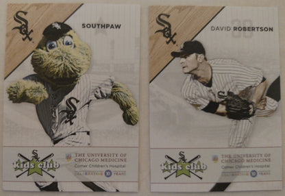 2015 Chicago White Sox Kids Club Cards Set, New in Original Sealed Wrap!!!