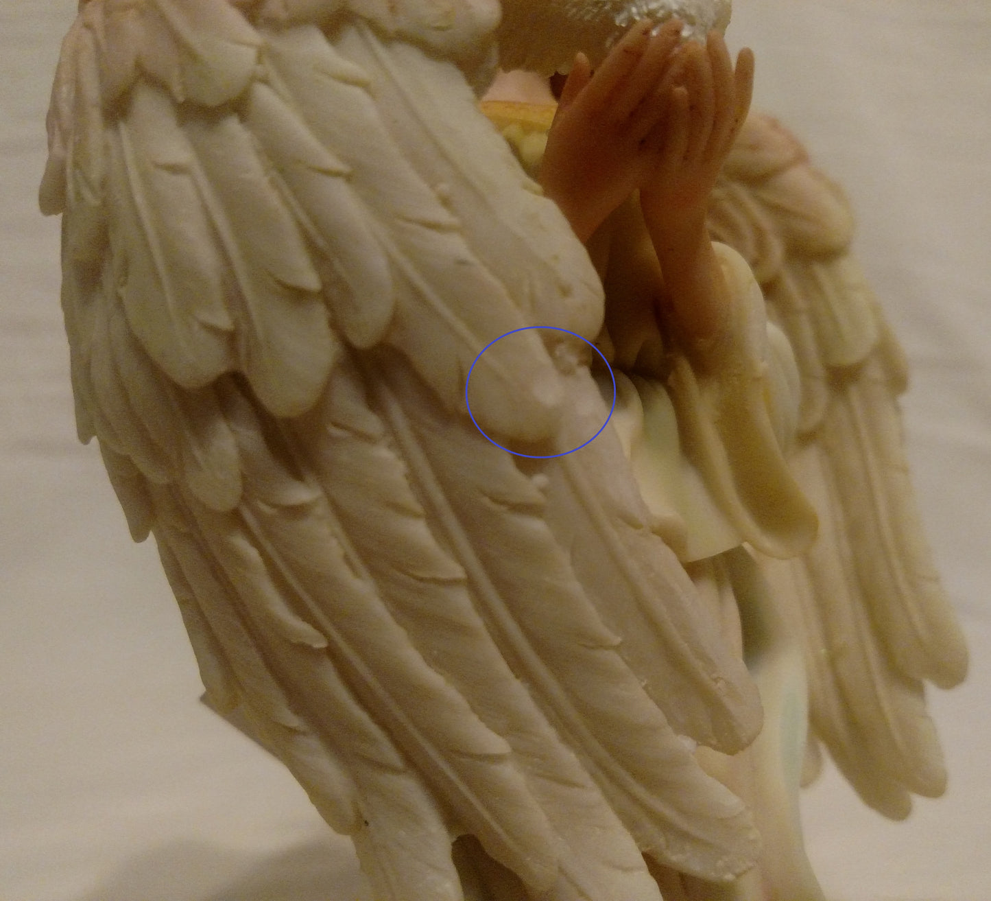 House of Lloyd Christmas Around the World Embracing Faith Angel Serena Figurine