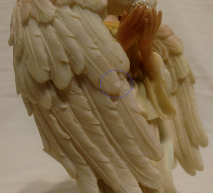 House of Lloyd Christmas Around the World Embracing Faith Angel Serena Figurine