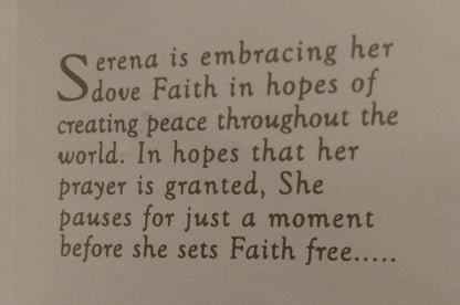 House of Lloyd Christmas Around the World Embracing Faith Angel Serena Figurine