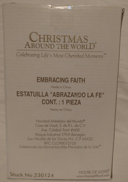 House of Lloyd Christmas Around the World Embracing Faith Angel Serena Figurine