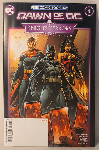 Dawn of DC Knight Terrors #1 from 2023 Free Comic Book Day