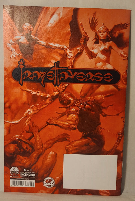 Frazettaverse #0 Free Comic Book Day Opus Comics, Frank Frazetta, Unstamped