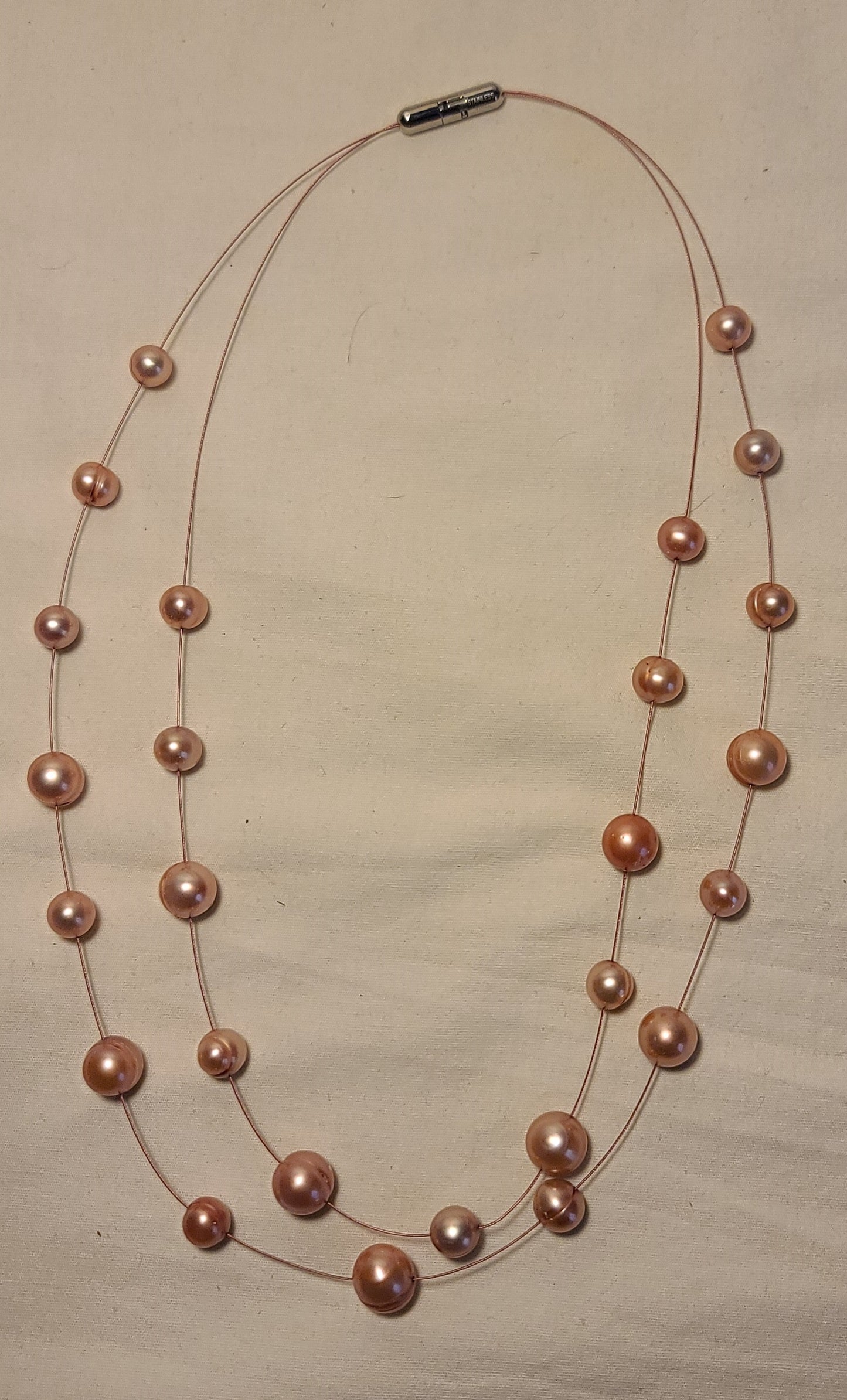 Honora Pink Pearl Necklace & Earrings Set