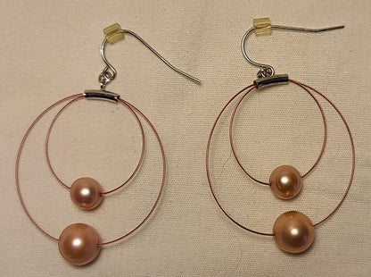 Honora Pink Pearl Necklace & Earrings Set