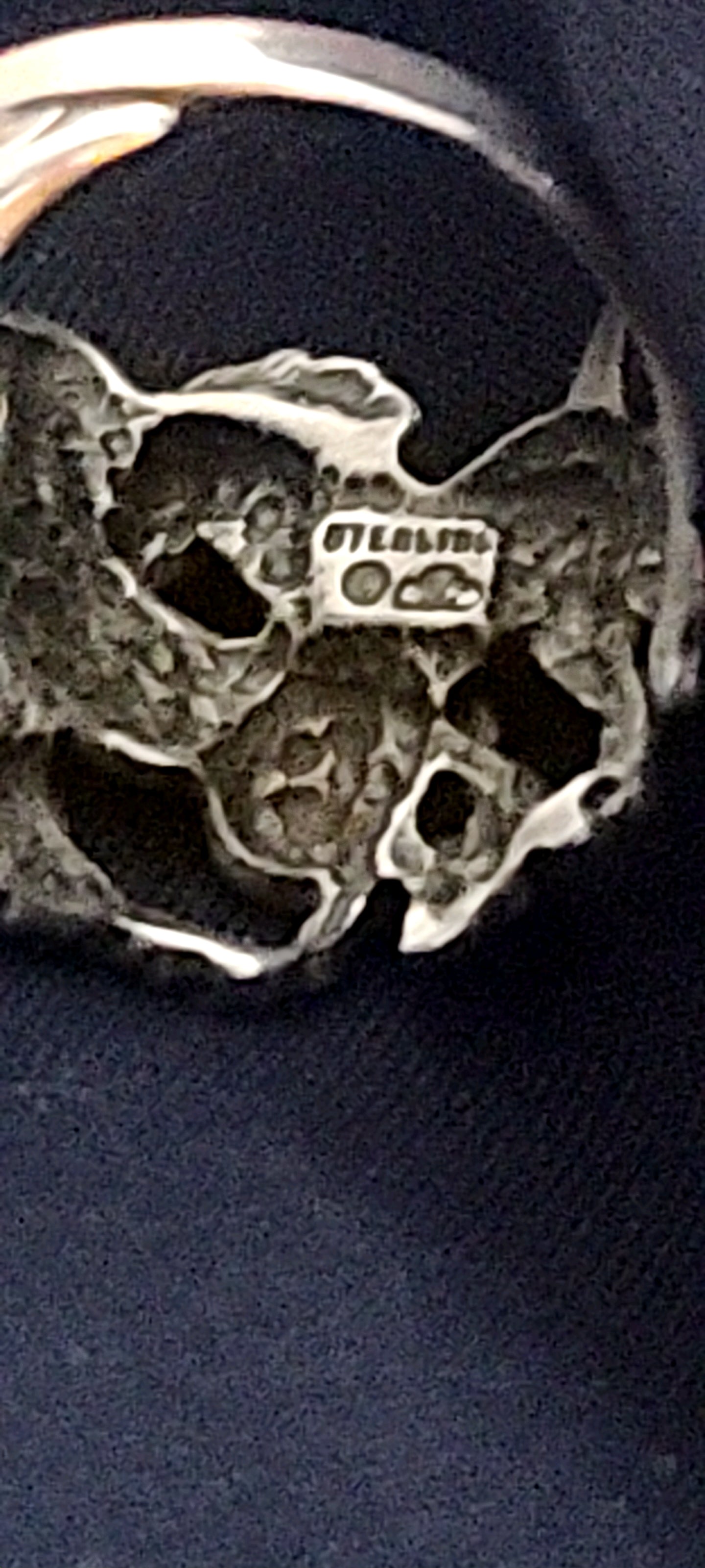 Wild Horses Uniquely Designed Silver Ring, Size 7.25