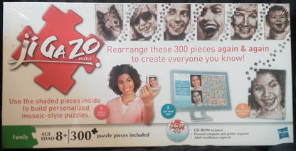 Hasbro Ji Ga Zo Personalized Photo Puzzle New in Box