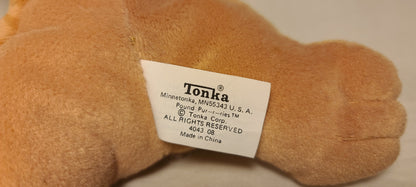 Vintage 1980s Tonka Pound Puppies Pur-r-ries – Blue-Eyed Orange Tabby Kitten Plush