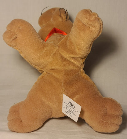 Vintage 1980s Tonka Pound Puppies Pur-r-ries – Blue-Eyed Orange Tabby Kitten Plush