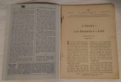 Vintage Reader’s Digest Magazine – September 1951 – Collectible Mid-Century Issue