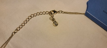 Simply Vera Vera Wang Necklace & Ring Set – Gold Tone, Multi-Color Stones, New