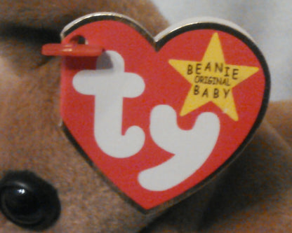 Tiny the Chihuahua Vintage Ty Beanie Baby with Rare Hang Tag Error