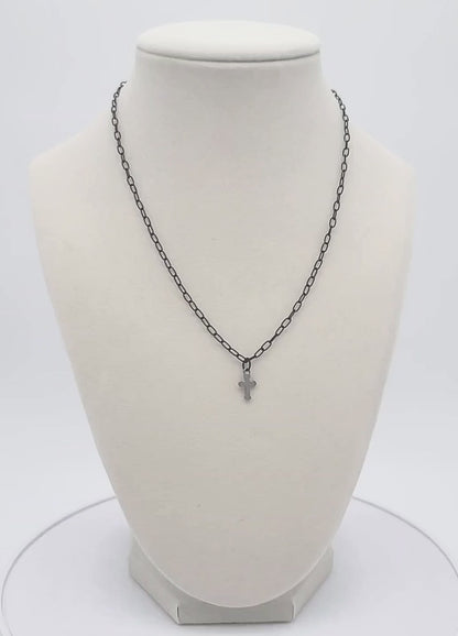 Small Cross, Bold Faith Necklace